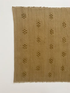 Handwoven Carpet with Knots