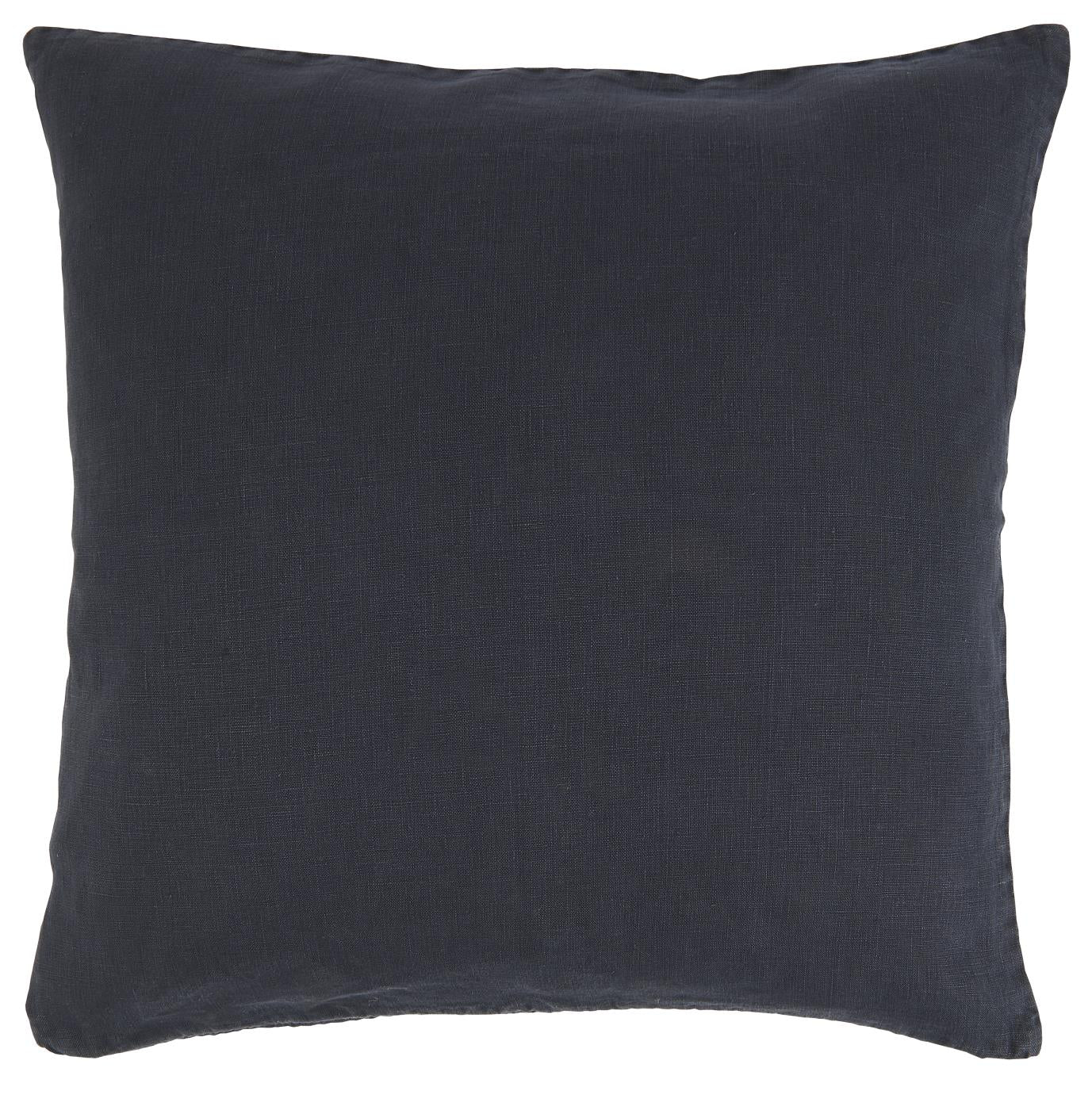 Ib Laursen Cushion Cover 50 x 50 cm midnight blue linen