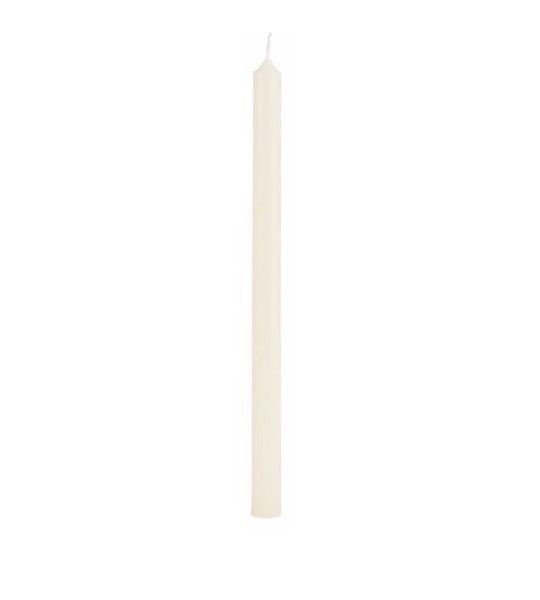 Ib Laursen Candles creme thin Kerzen Set off-white Kerze dünn schmal lang