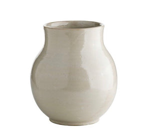Tine K Home Vase Shadow small  Dimensions: D 18 x H 19 cm.   A beautiful vase for a bouquet or a pair of cut flowers.The vase is handmade and glazed by hand. This means that they are not 100% waterproof and we therefore recommend that the bottom is lined 